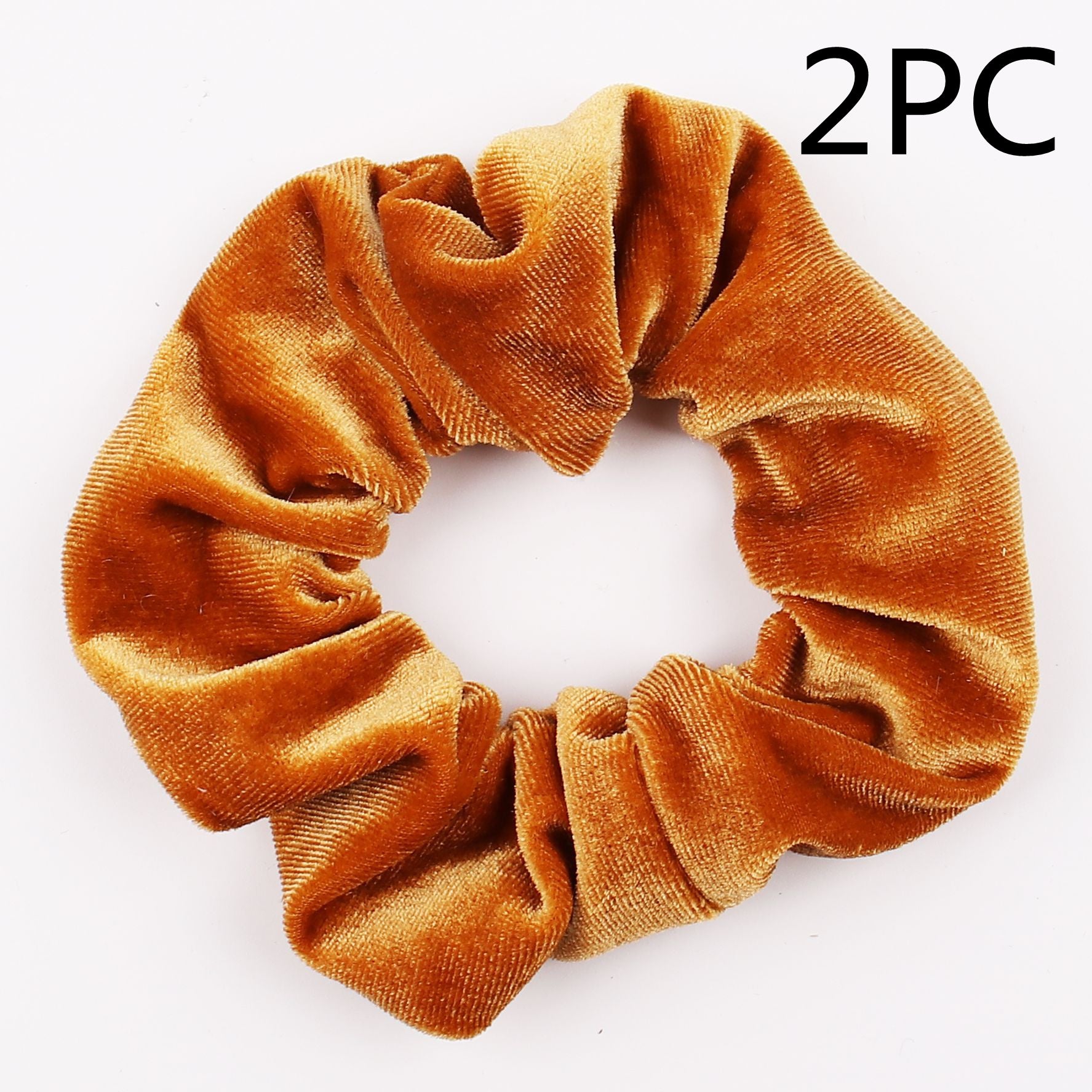 Fashion New Velvet Tencel Pocket wallet Hair Scrunchies Retro Zipper Large Intestine Elastic Hair Band