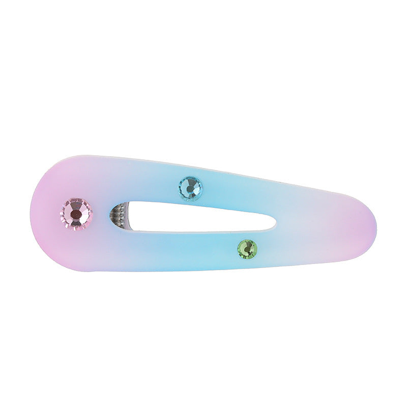 Color Gradient Resin Barrettes Female