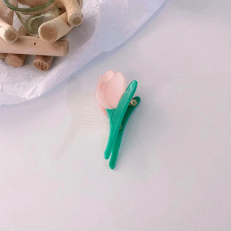 Tulip Catching Clip Female Summer Hair Catching The Back Of The Head Hairpin
