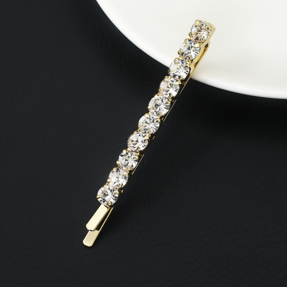 Fashion Word Clip Female Crystal Hair Accessories
