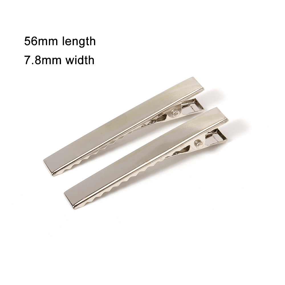 JewelryFish Mouth Metal Alligator Clip Hair Accessories