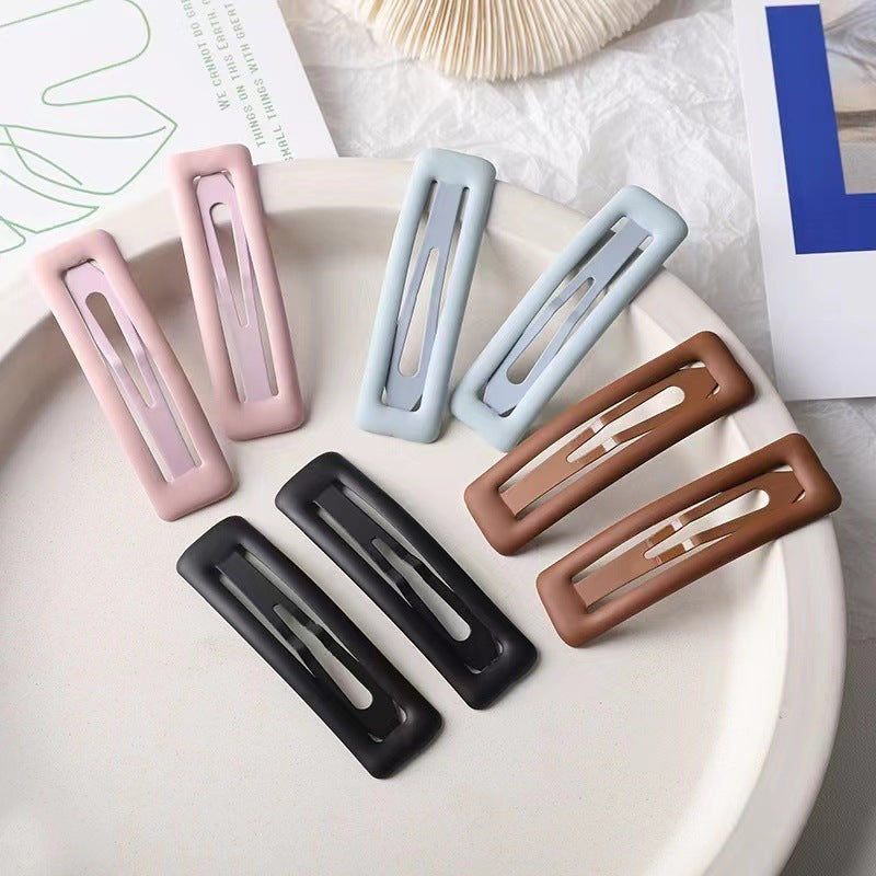 Simple Temperament Bangs Cropped Hair Clip Word Clip