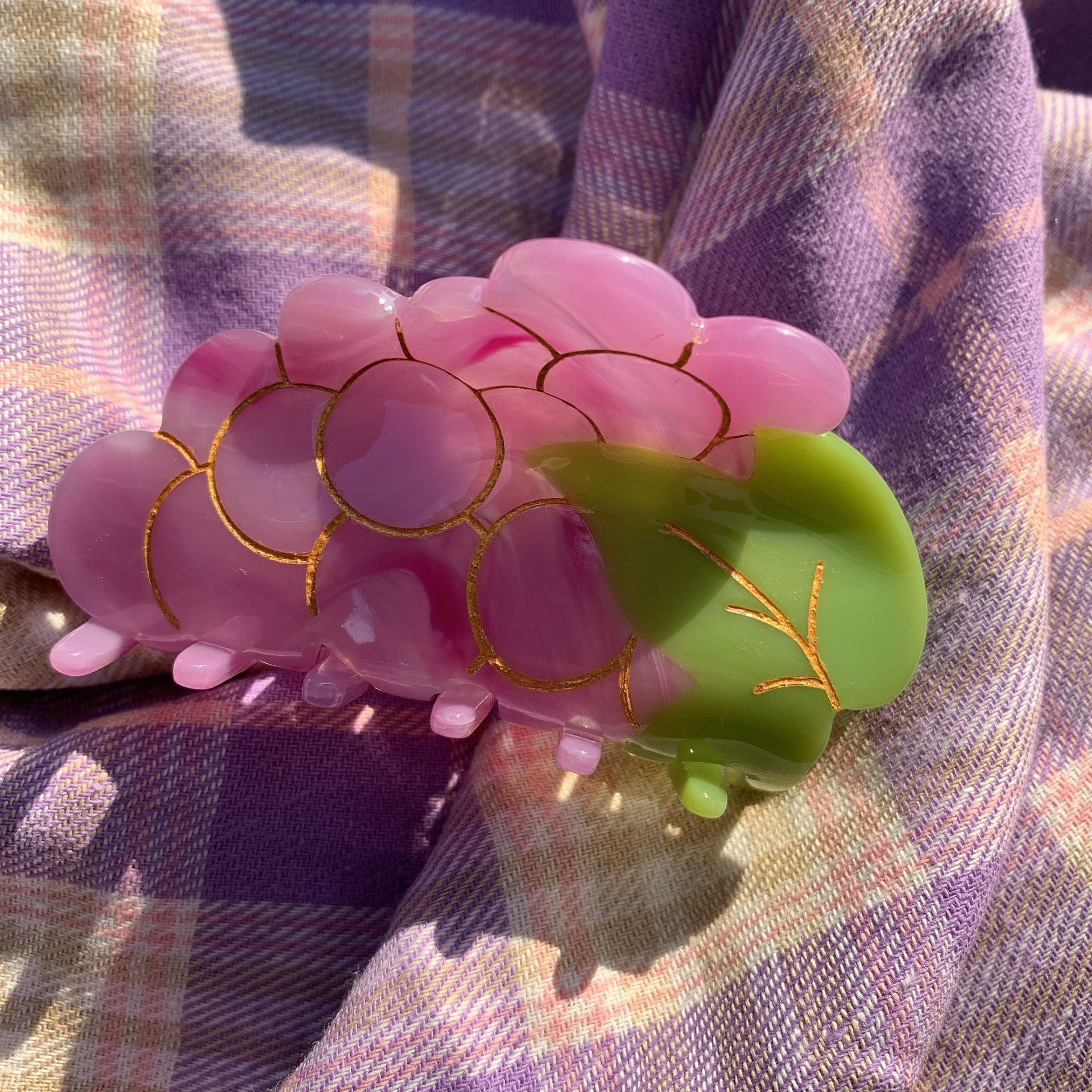 Watermelon Cherry Grape Acetic Acid Hair Clip