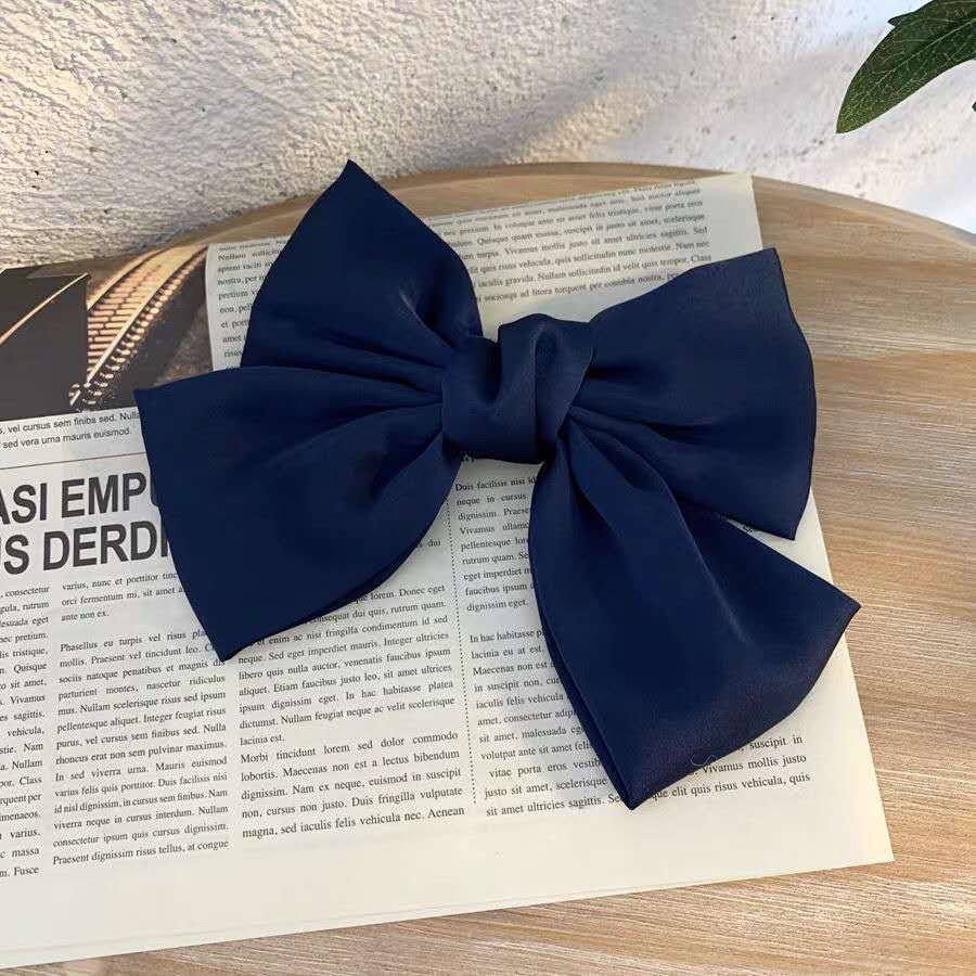 Women's Fashion Personalized Chic Fabric Bowknot Barrettes