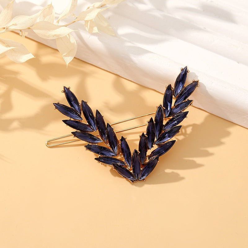 Korea Wheat Spike Frog Clip Back Of The Head A Word Hair Card