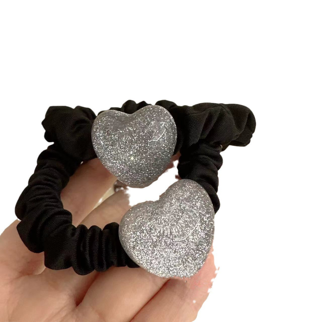Minimalist Bowknot Small Intestine Hair Ring Durable Leather Case
