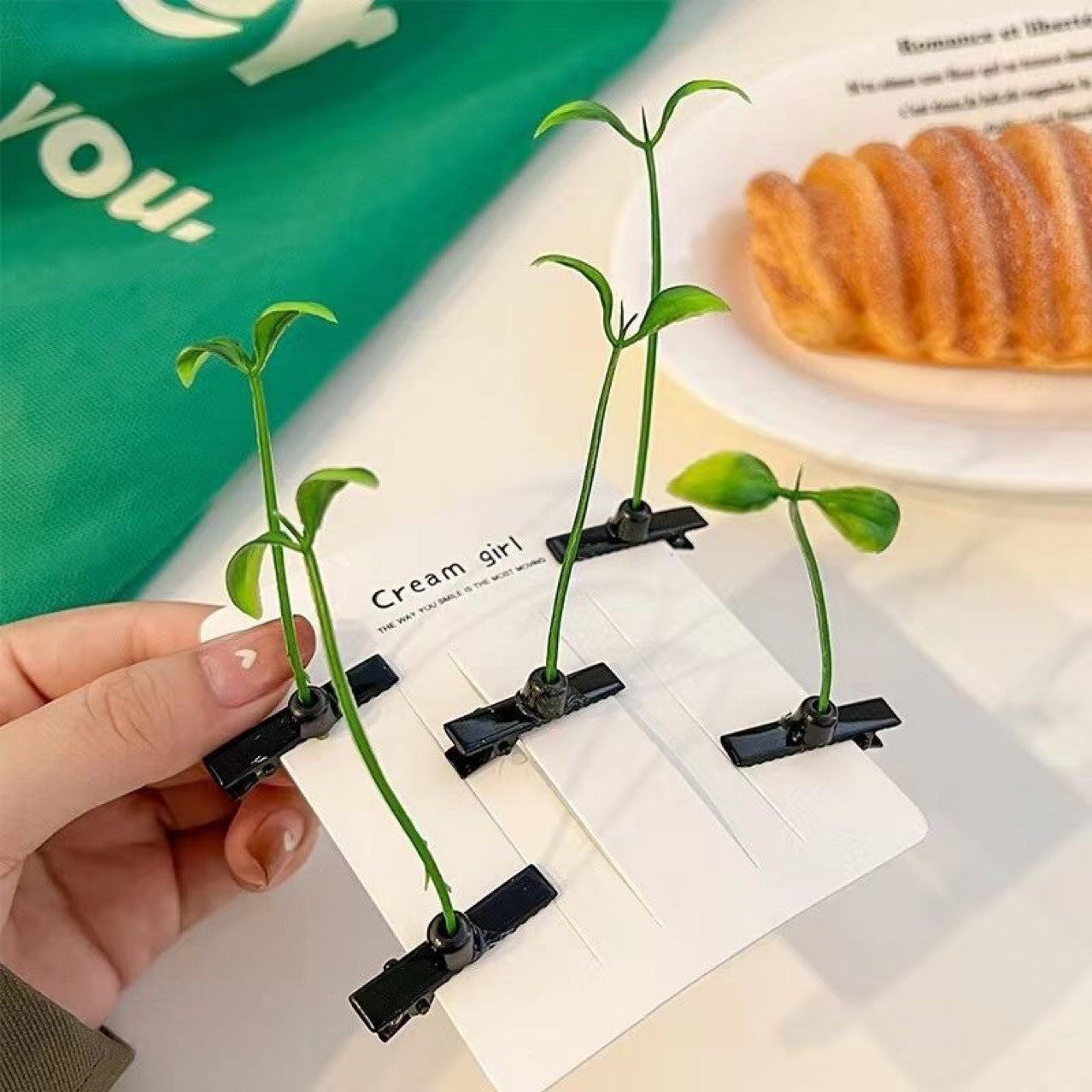 Cute Super Cute Broken Hair Chuck Top Clip Hair Accessories