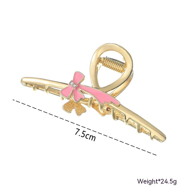 Elegant Graceful Barrettes Lily Flower Hair Claw