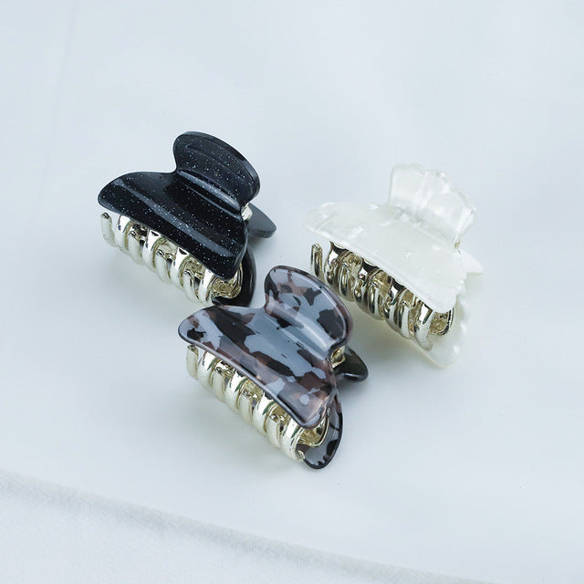 Women's Fashion Personalized Acrylic Printing Barrettes