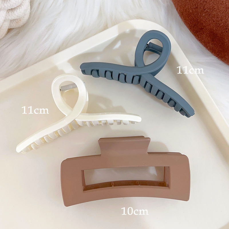 Best Plush Grab Clip Back Head Hair Clip Female Senior Sense Shark