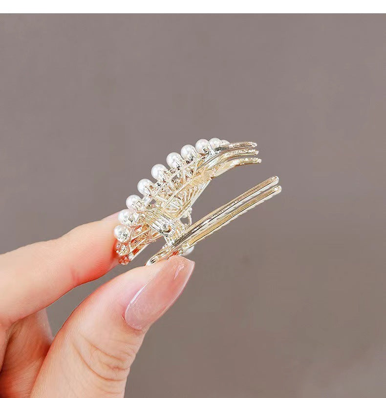 Best Elegant Pearl Antique Style Fan Hair Clip