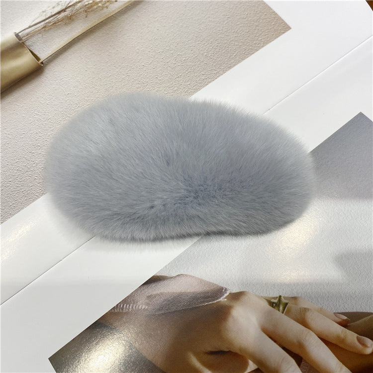 Best Korea Real Otter Hair Hair Clip Female