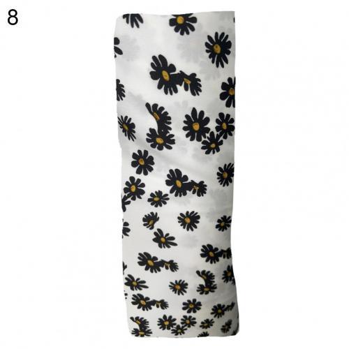 Printed Bow  Ring Rope Wire Fixed Hair Band