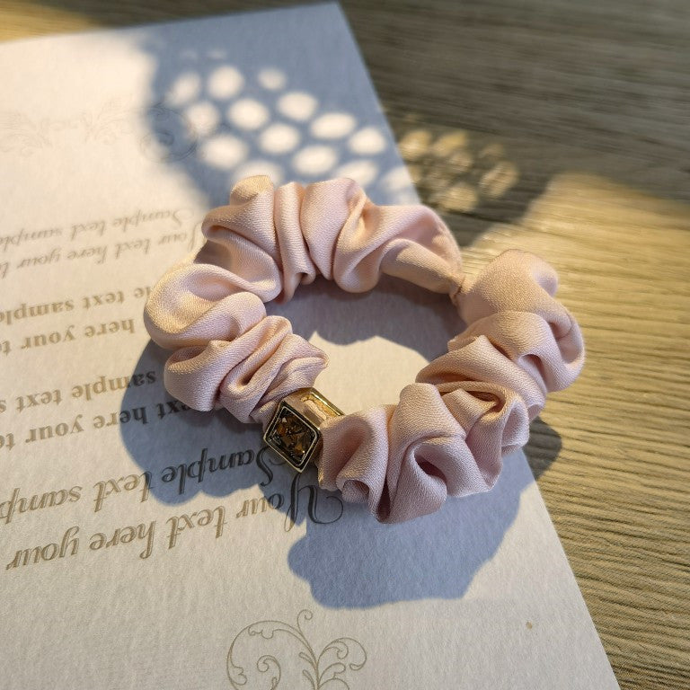 Fashion Hair Accessories Headdress All-match Solid Color Diamond Simple Temperament Hair Ring