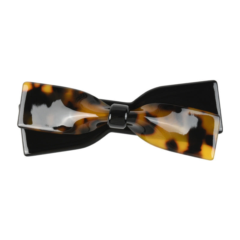 European And American Tortoiseshell Colored Hair Clip Acetate