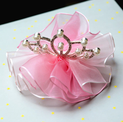 Girls Crown Headdress Children's Crown Princess Barrettes